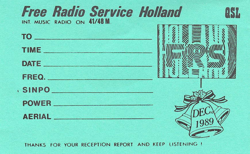 QSL from series6_10thXMas_back_Dec1989