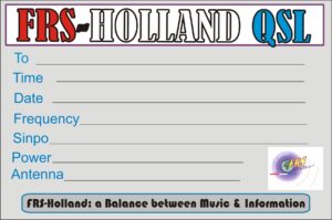 QSL_back from FRS Transmitter Series