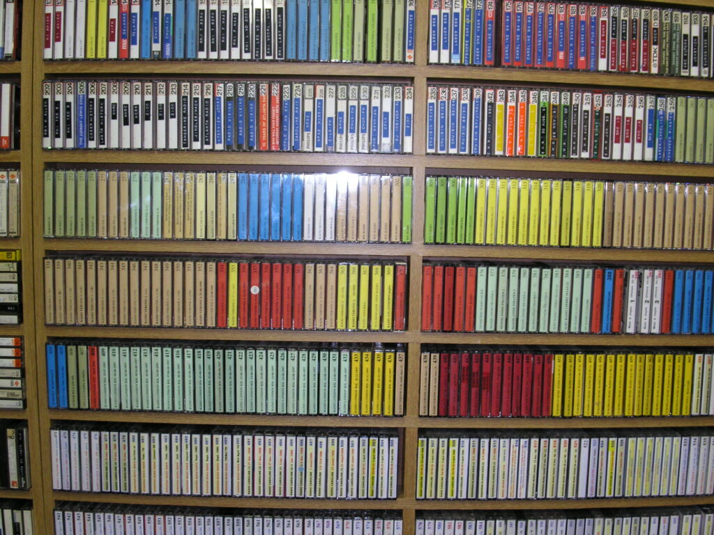 Cassette wall_(free) radio stations archive Cassette wall_(free) radio stations archive