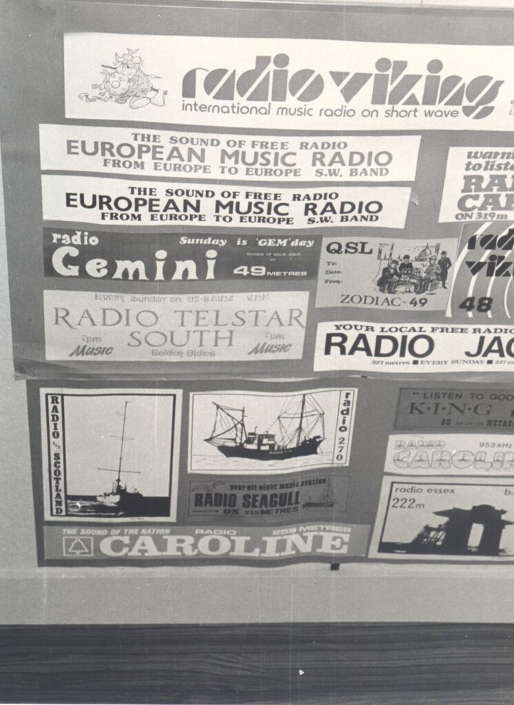 FRS Studio 1980_FreeRadio wall FRS Studio 1980_Free Radio wall