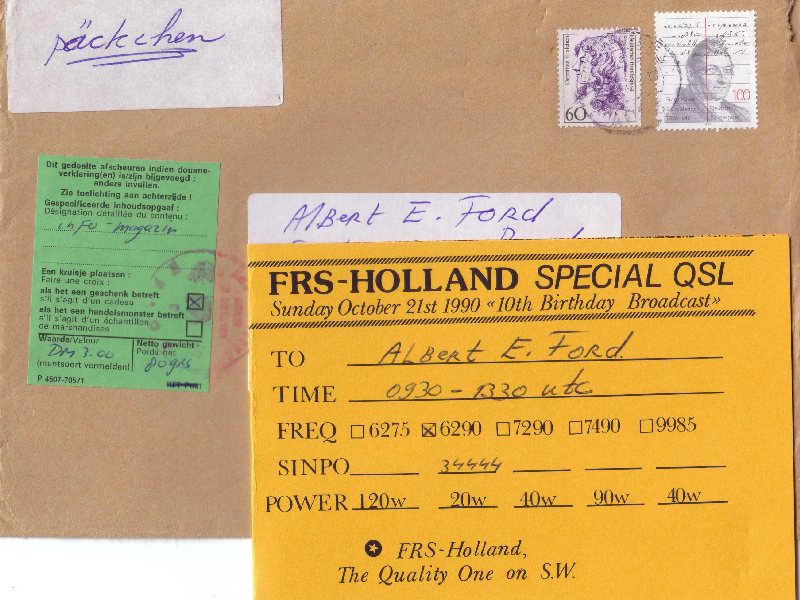 QSL_AlbertFord_21-10-1990_1_