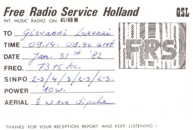 QSL_Giovanni Lorenzi_31-01-1982